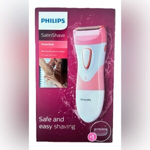 Philips Pink and White Ergonomic Hair Removal Tool